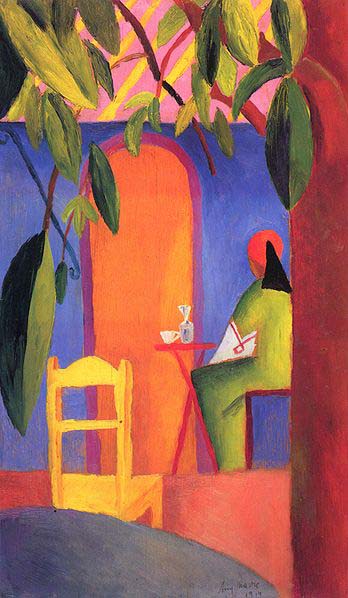 August Macke Turkisches Cafe (II)